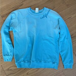 Ombré embroidered sweatshirt